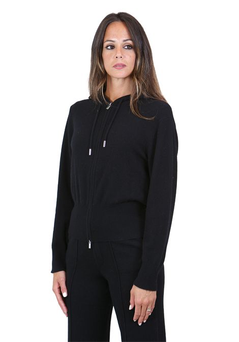Maglia zip e cappuccio NOT SHY | Maglie | ZORA-4702525CNOIR
